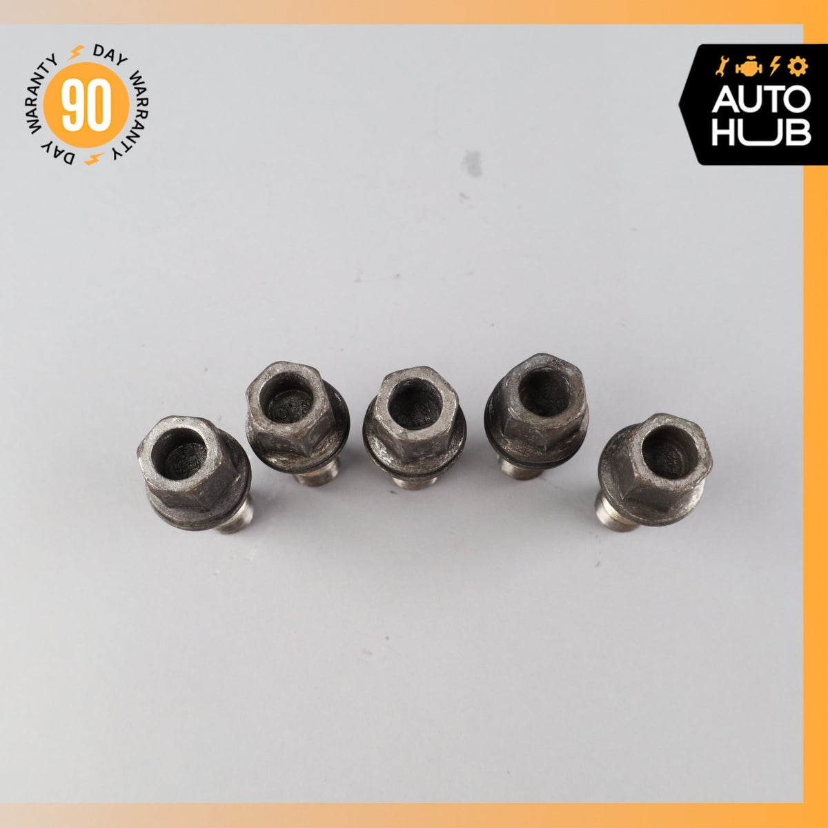 Audi C7 S6 Wheel Rim Lug Nut Bolt Set of 5 WHT002438 OEM - photo 2