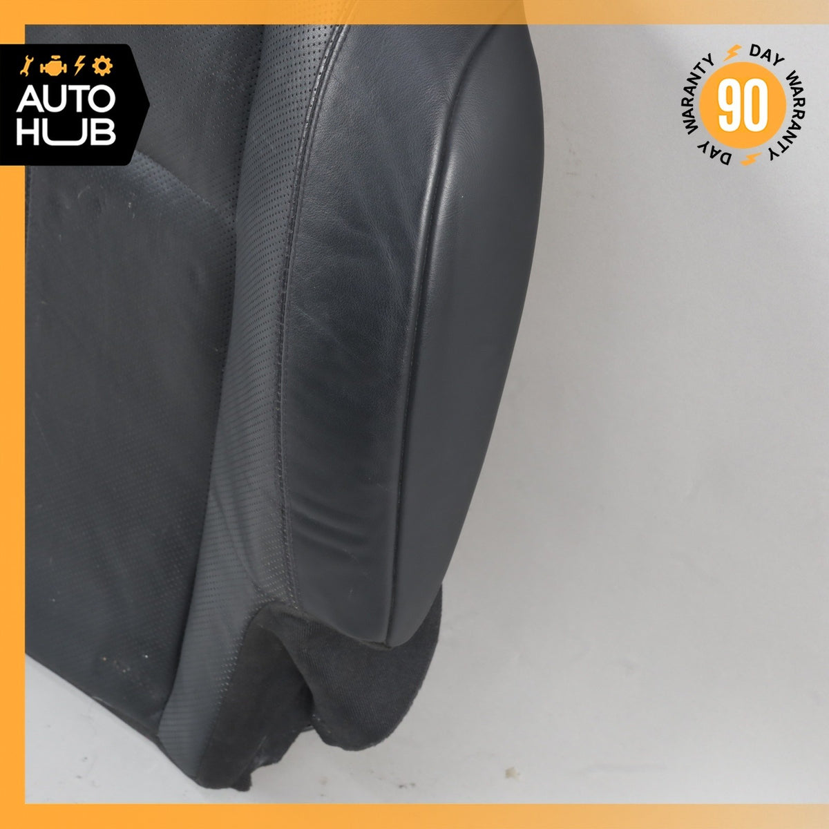 07-14 Mercedes W216 CL550 Front Right Side Bottom Lower Seat Cushion Black OEM - photo 9