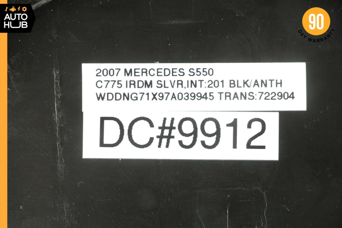 07-13 Mercedes W221 S550 S450 Front Right Interior Door Panel Trim Cover Black - photo 7