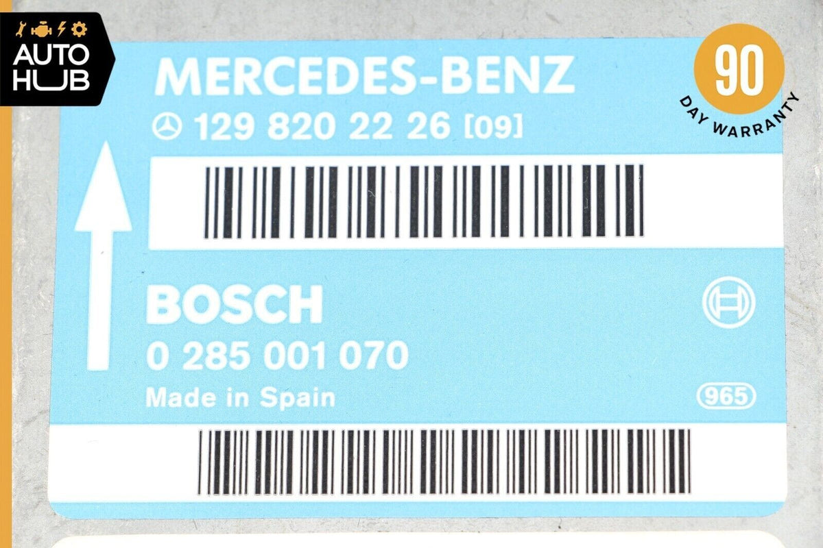 90-95 Mercedes R129 SL320 SL500 500SL Convertible Roll Bar Control Module OEM - photo 11