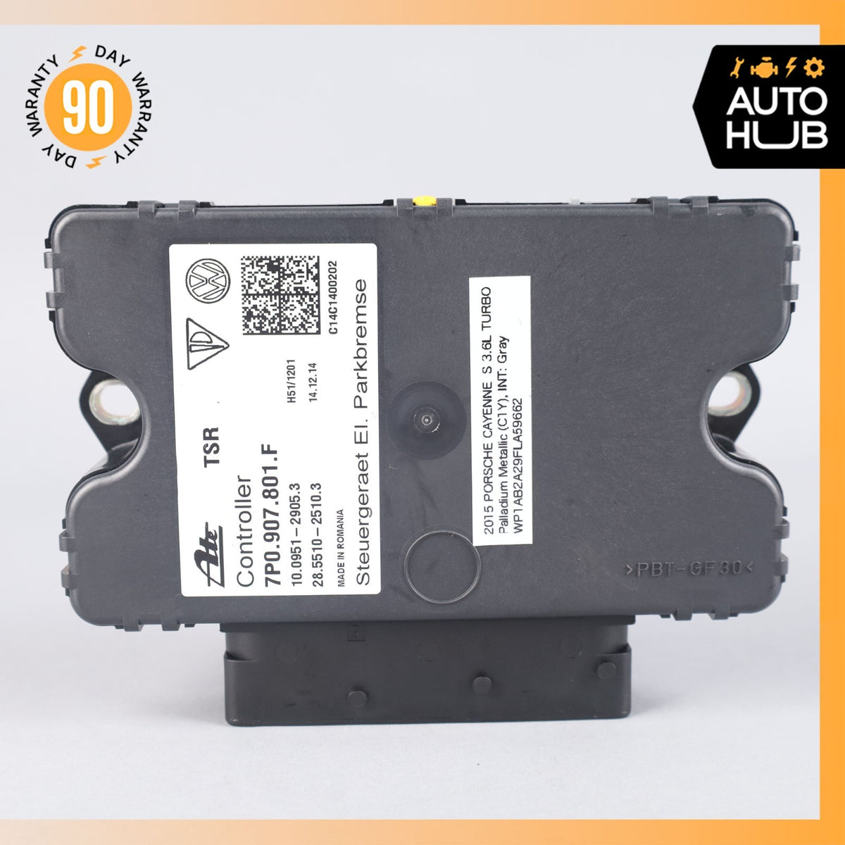 11-18 Porsche Cayenne 958 Electronic Parking Brake Control Module 7P0907801F OEM - photo 6