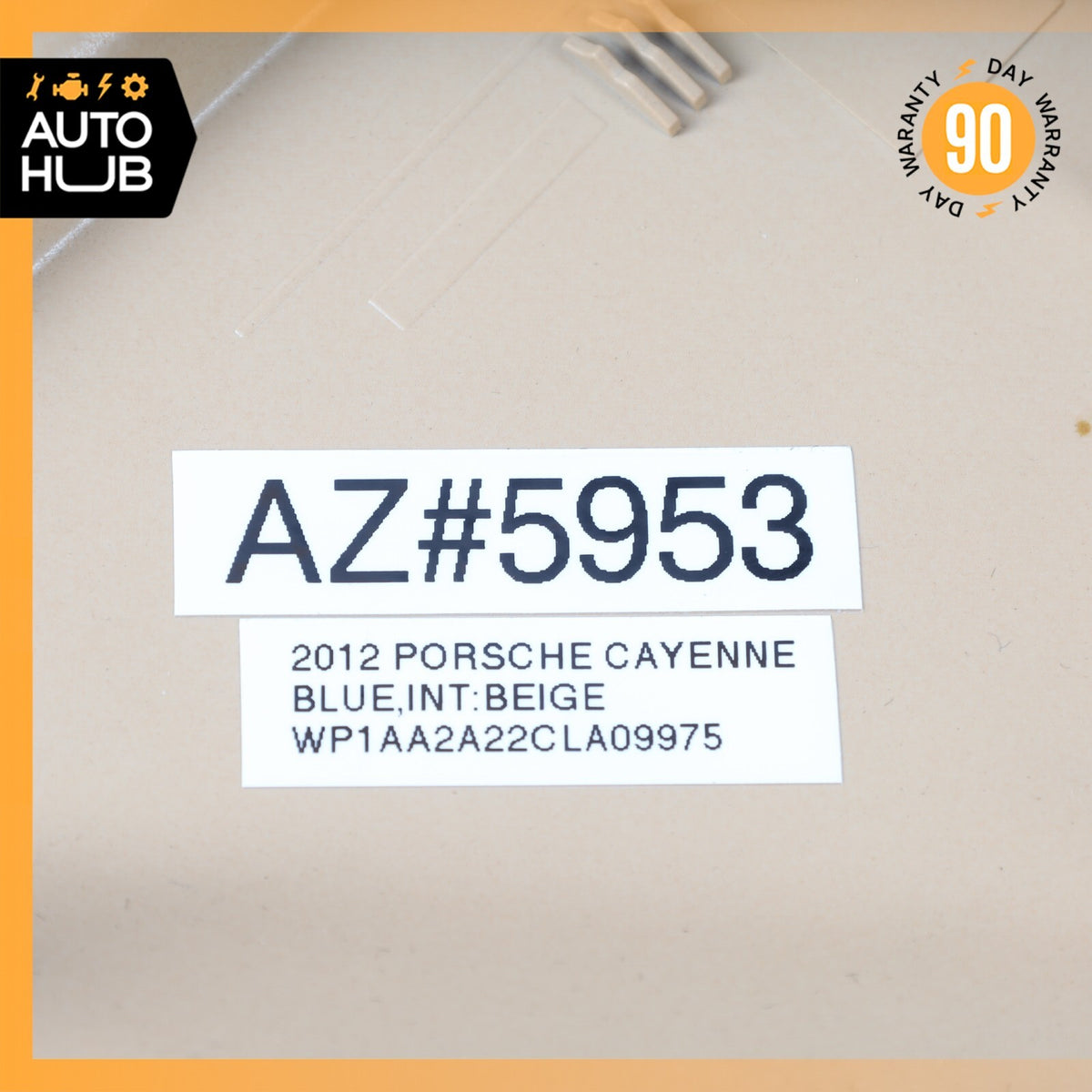11-18 Porsche Cayenne 958 Right Side Dashboard Trim Cover Panel OEM - photo 14