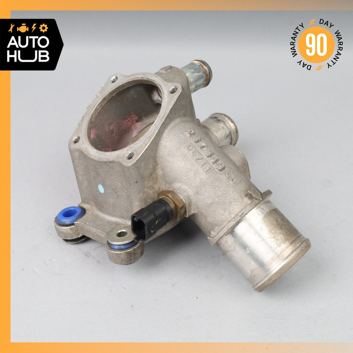 Ferrari FF F151 / F12 / GTC4Lusso Water Pipe Thermostat Housing OEM 40k - photo 5