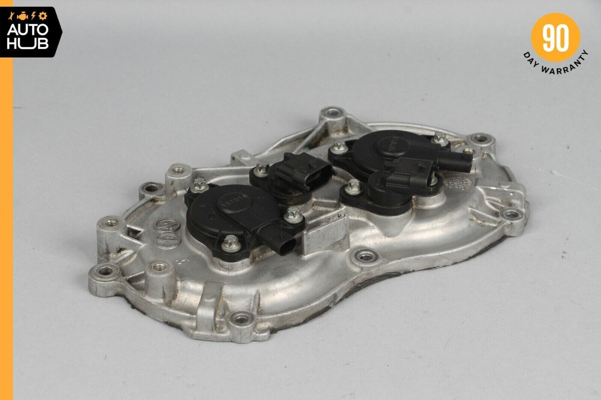 Mercedes W164 ML350 E350 Front Left Side Engine Timing Chain Cover Plate OEM - photo 1