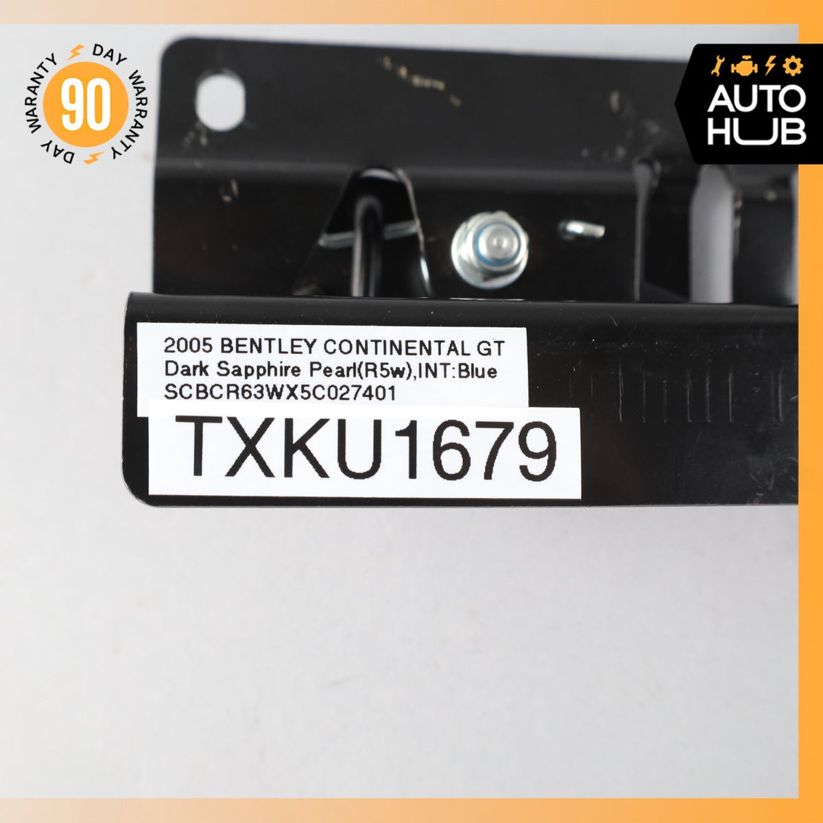 Bentley Continental GT Rear Trunk Lock Latch Manual Release OEM - photo 10