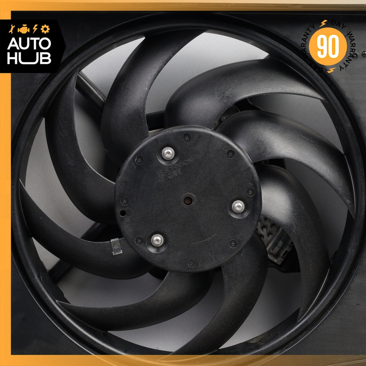 14-21 BMW i3 I01 BEV Engine Motor Cooling Radiator Fan Assembly 8642143 OEM 58k - photo 4