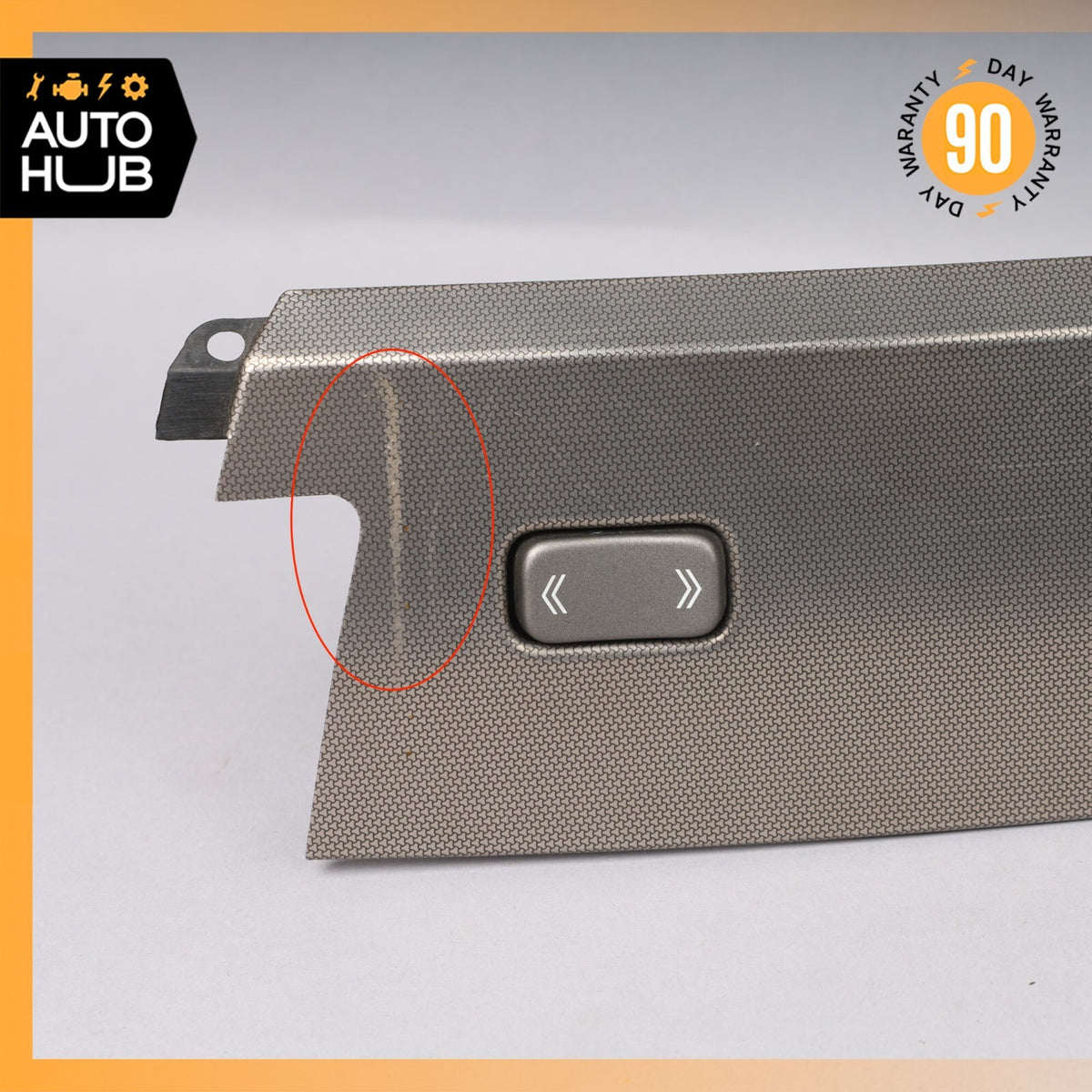 04-08 Cadillac XLR Right Passenger Door Air Vent Lock Mirror Switch OEM - photo 2