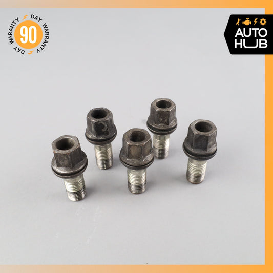 Audi C7 S6 Wheel Rim Lug Nut Bolt Set of 5 WHT002438 OEM - photo 1