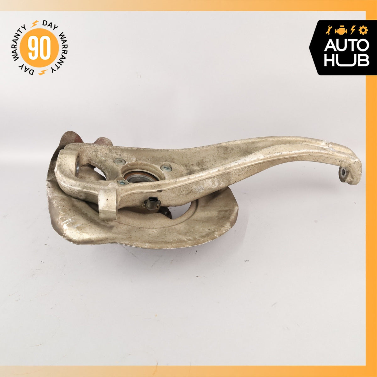 11-18 Porsche Cayenne 958 Front Right Knuckle Spindle 7P0615312B OEM - photo 11