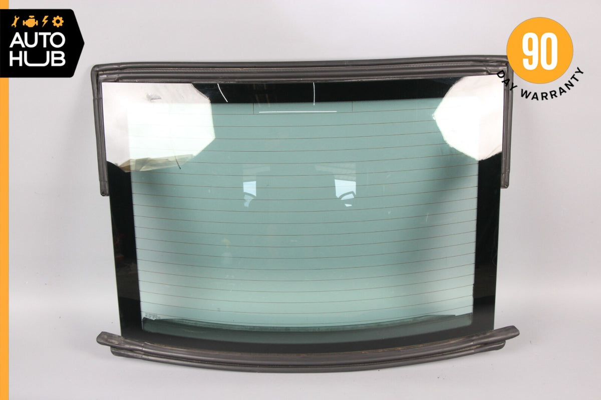 03-12 Mercedes R230 SL500 SL55 AMG Rear Back Windshield Glass Assembly OEM - photo 1
