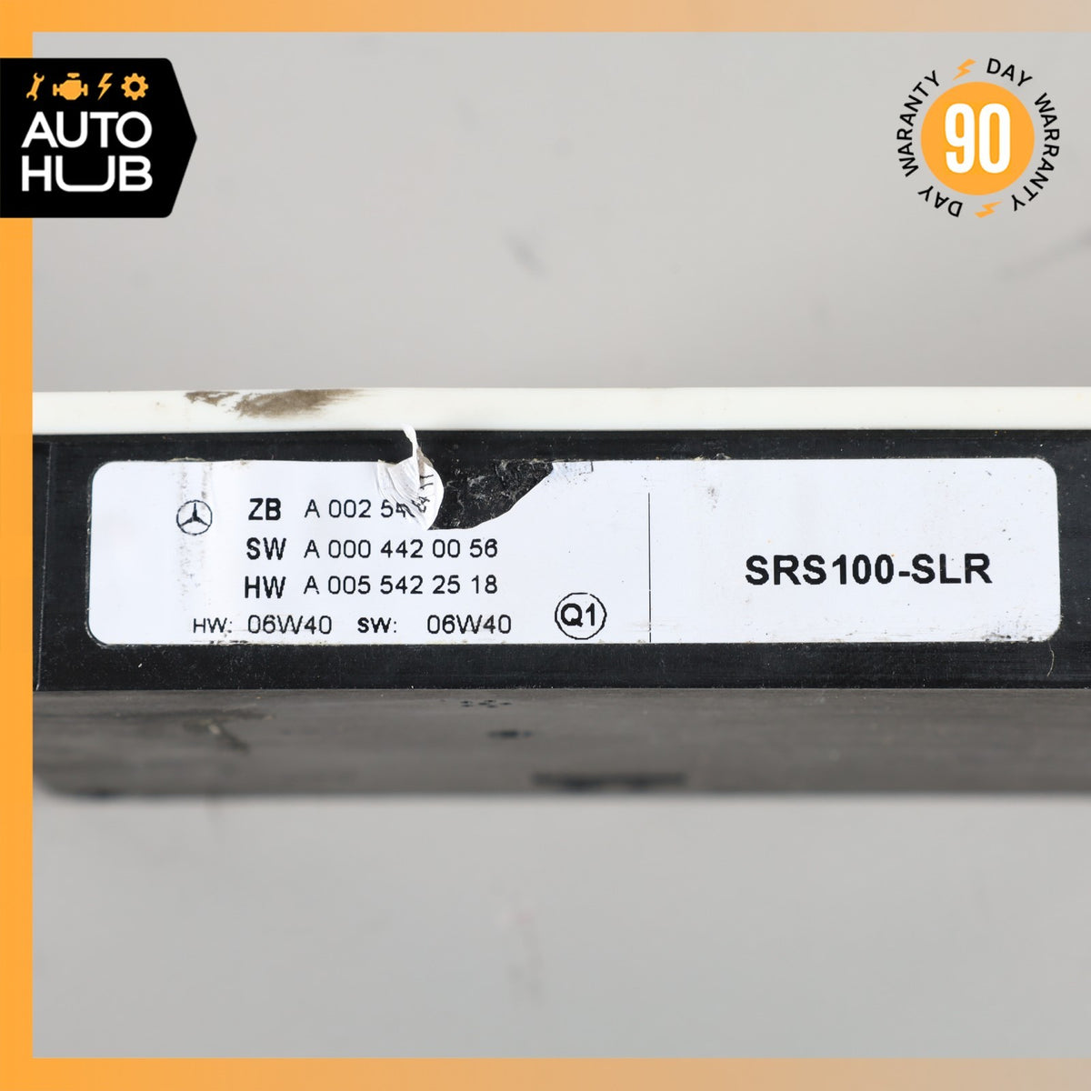 07-10 Mercedes W221 S550 CL63 Bumper Blind Spot Radar Distance Sensor Module OEM - photo 6