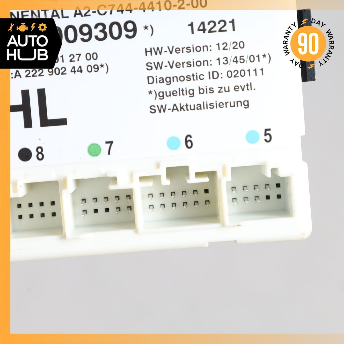 2015 Mercedes W222 S65 AMG S550 Sedan Rear Left Side Door Control Module OEM - photo 8