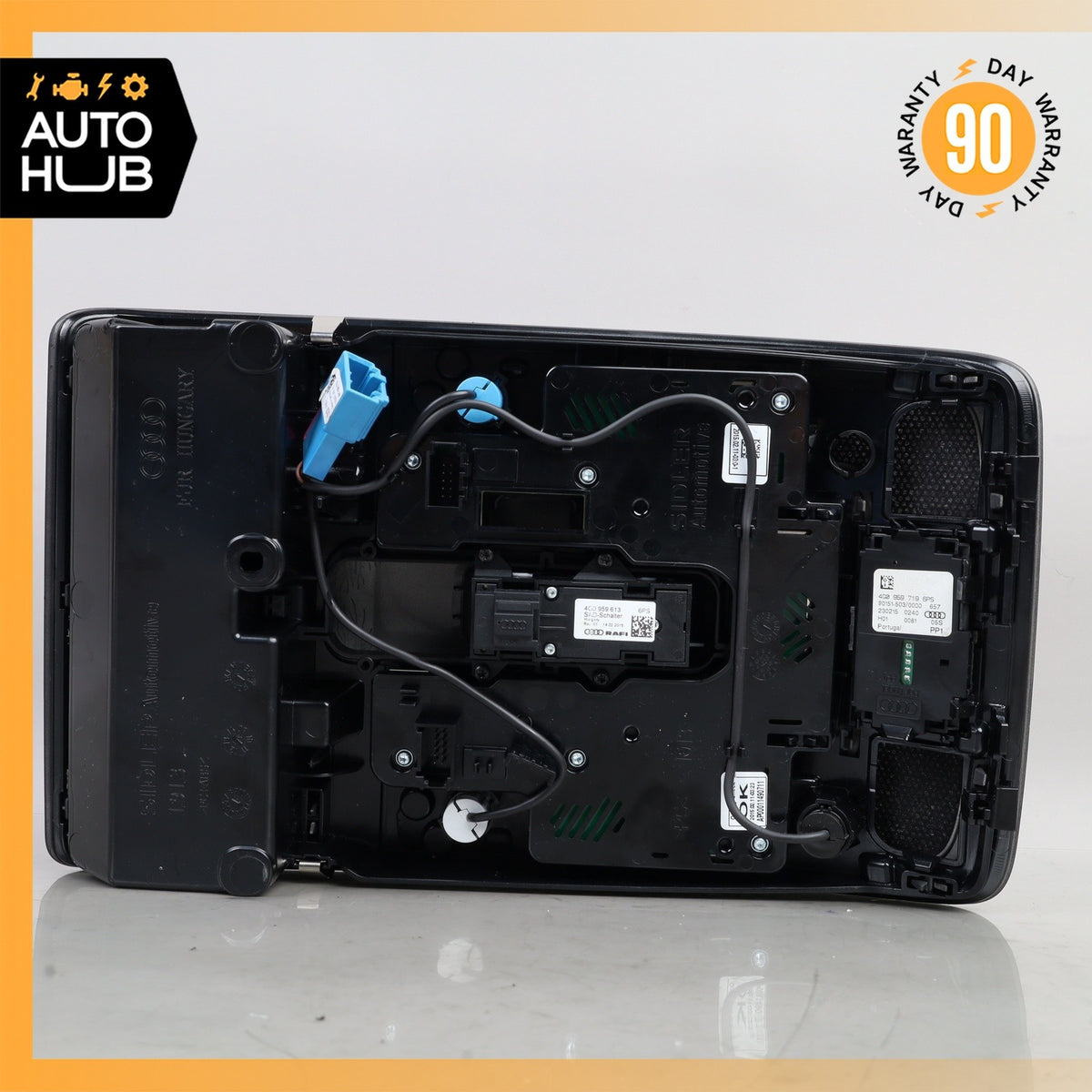 Audi C7 S6 Front Overhead Dome Light Lamp Black 4G0959719 OEM - photo 10
