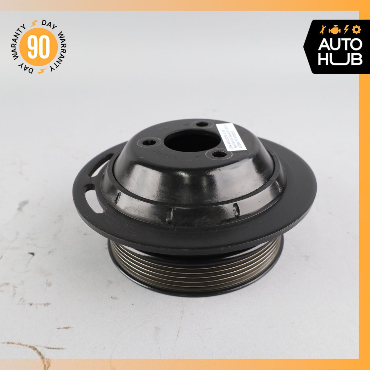 03-06 Mercedes R230 SL500 SL55 Tandem Power Steering Pump Pulley 0004661515 OEM - photo 10