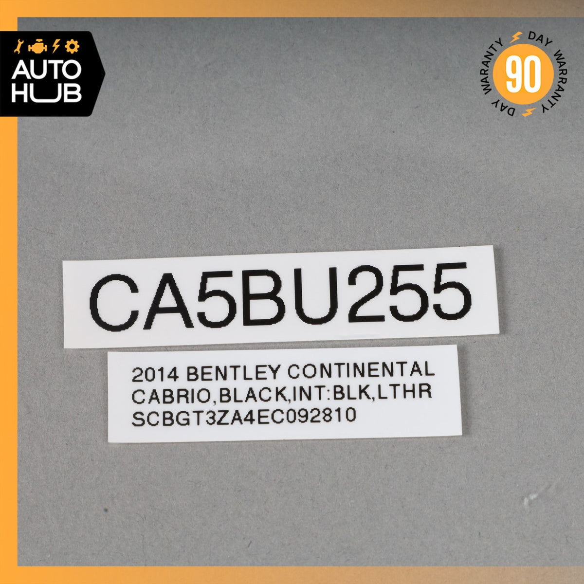07-18 Bentley Continental GTC Rear Left Side Top Folding Roof Latch Lock OEM 32k - photo 13