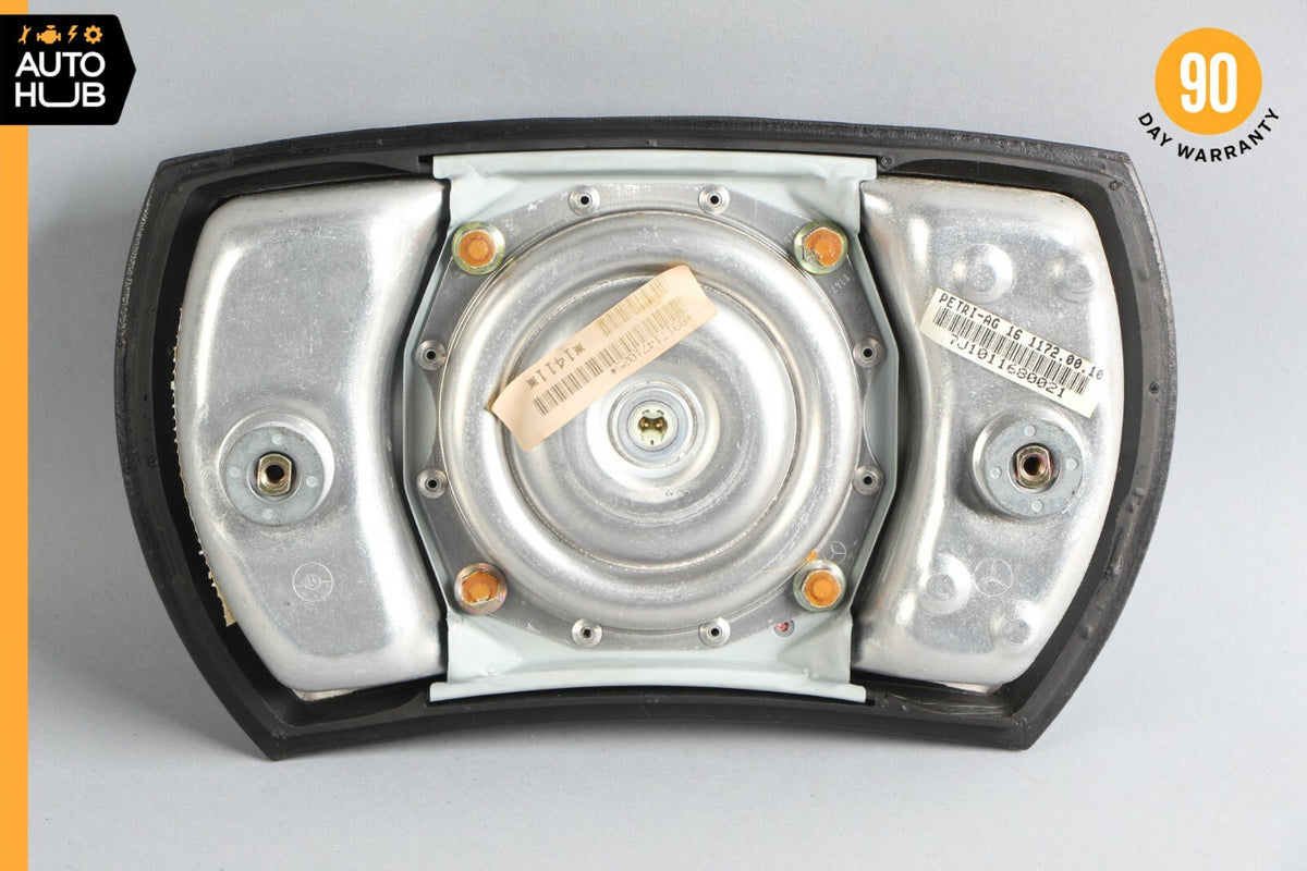 90-92 Mercedes R129 500SL 300SL Driver Steering Wheel Airbag Air Bag Brown OEM - photo 6