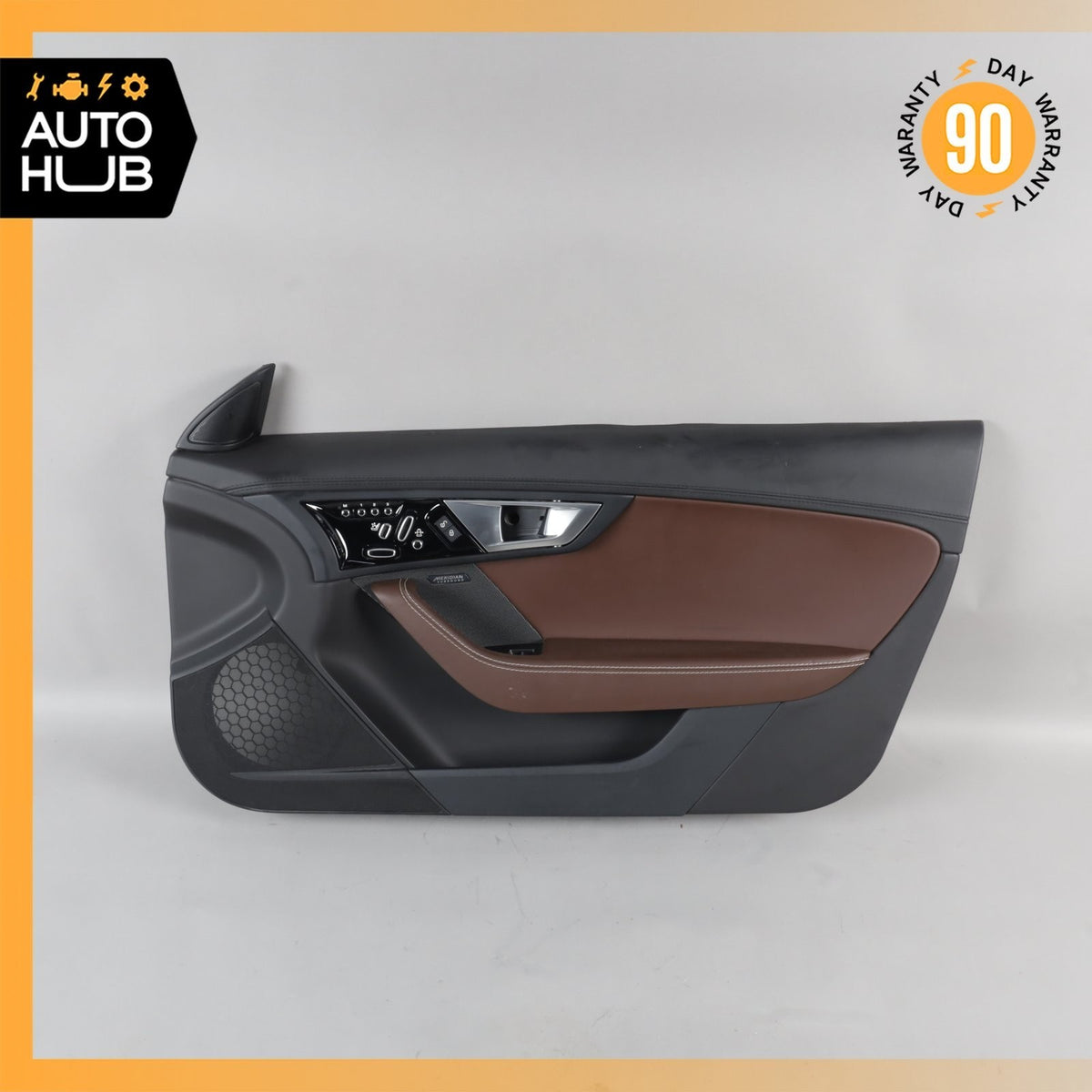 14-20 Jaguar X152 F-Type Right Side Interior Door Trim Panel Leather OEM - photo 1
