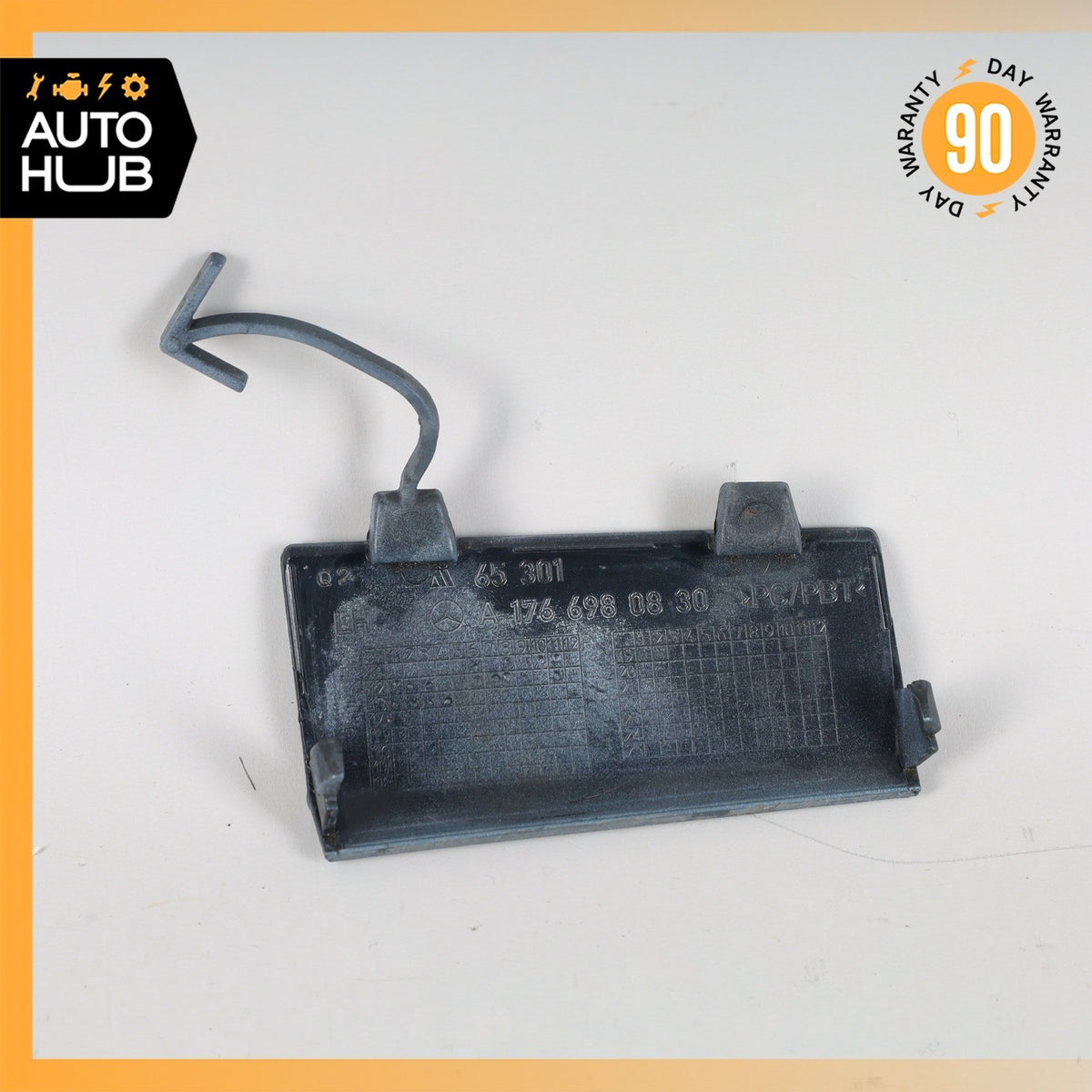Mercedes W117 CLA250 Left Lower Side Skirt Rocker Panel Cover Panel Cap Blue OEM - photo 4