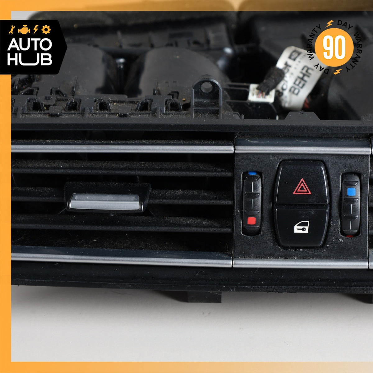 BMW F01 740i Dashboard Center A/C Air Vent Start Switch OEM - photo 3