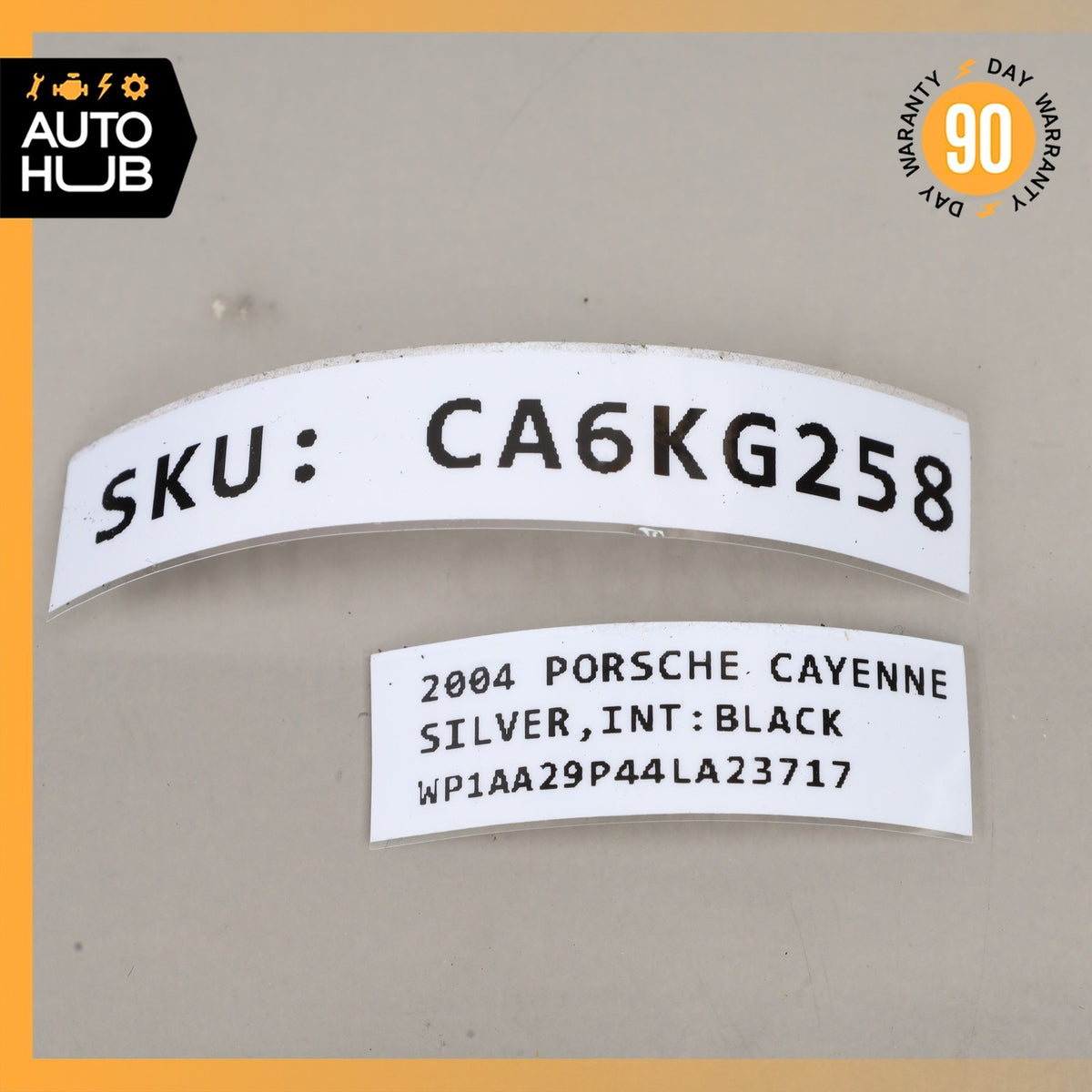 Porsche Cayenne 955 A/C Heater Climate Control Switch 7L5907040AH OEM - photo 16