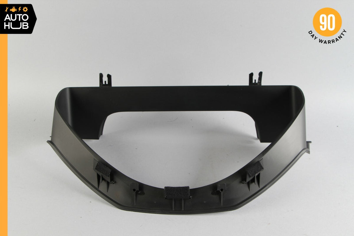10-16 Mercedes W212 E350 E400 Instrument Cluster Clear Bezel Trim Cover OEM - photo 3