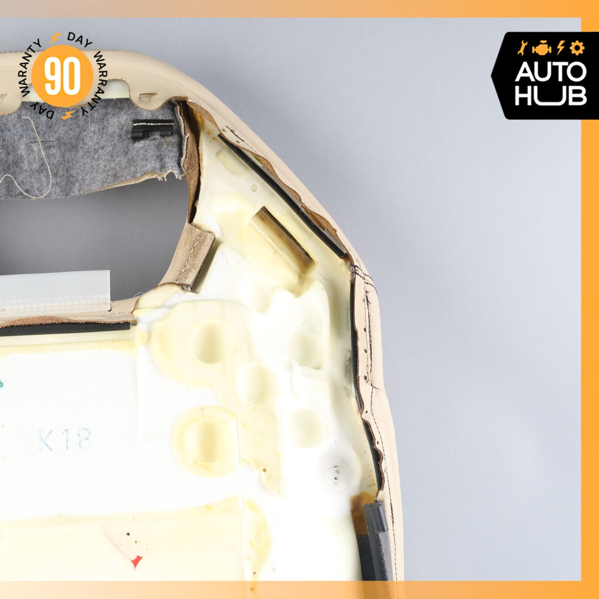 12-16 Mercedes R172 SLK350 SLK250 Right Side Upper Seat Cushion Beige OEM 30k - photo 12