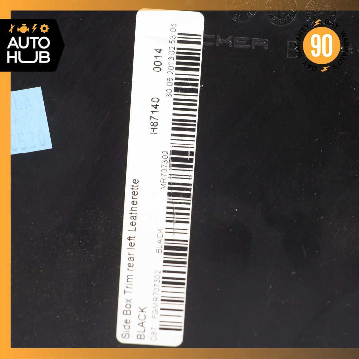14-17 Maserati Quattroporte GTS M156 Rear Left Interior Door Panel Black OEM - photo 22