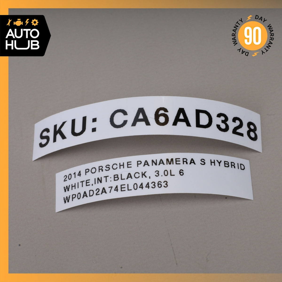 11-18 Porsche Panamera 970 Cayenne 958 Hybrid Oxygen O2 Sensor Lambda OEM 51k - photo 9
