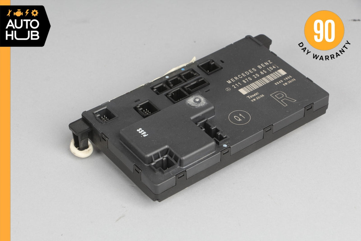 03-09 Mercedes W211 E350 E550 Front Right Passenger Door Control Module OEM - photo 1