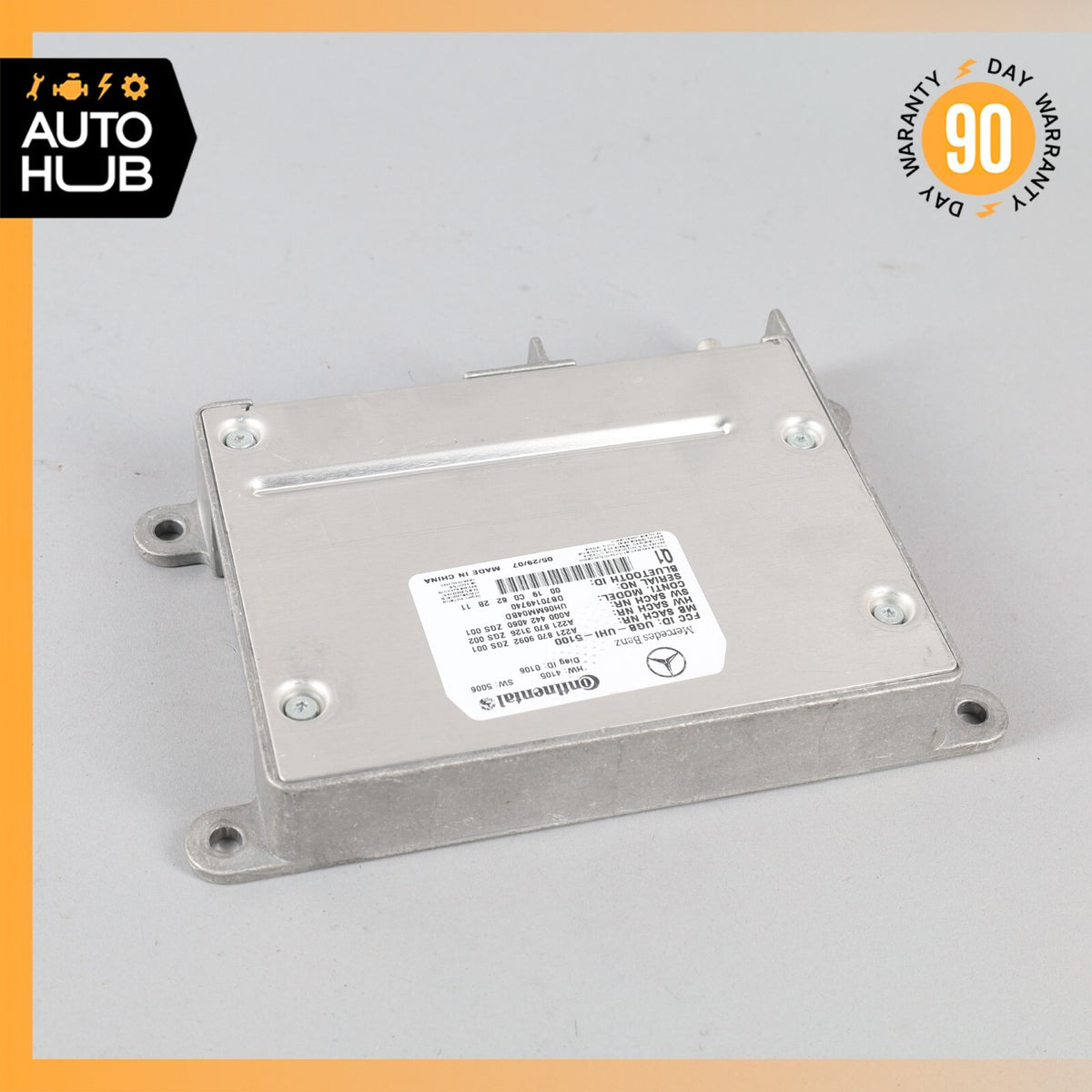 07-10 Mercedes W221 S550 CL550 Bluetooth Communication Module 2218709092 OEM - photo 2