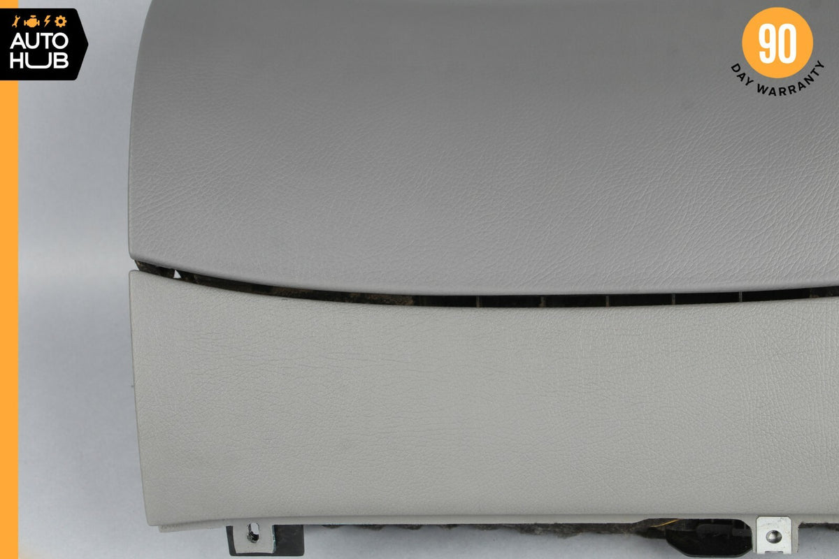 07-09 Mercedes W221 S550 S450 Dashboard Dash Glove Box Compartment Gray OEM - photo 9