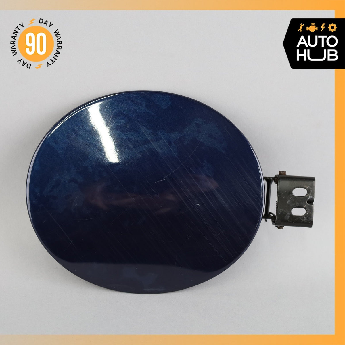 03-13 Maserati Quattroporte M139 Fuel Gas Tank Lid Door Cover Blue OEM - photo 1