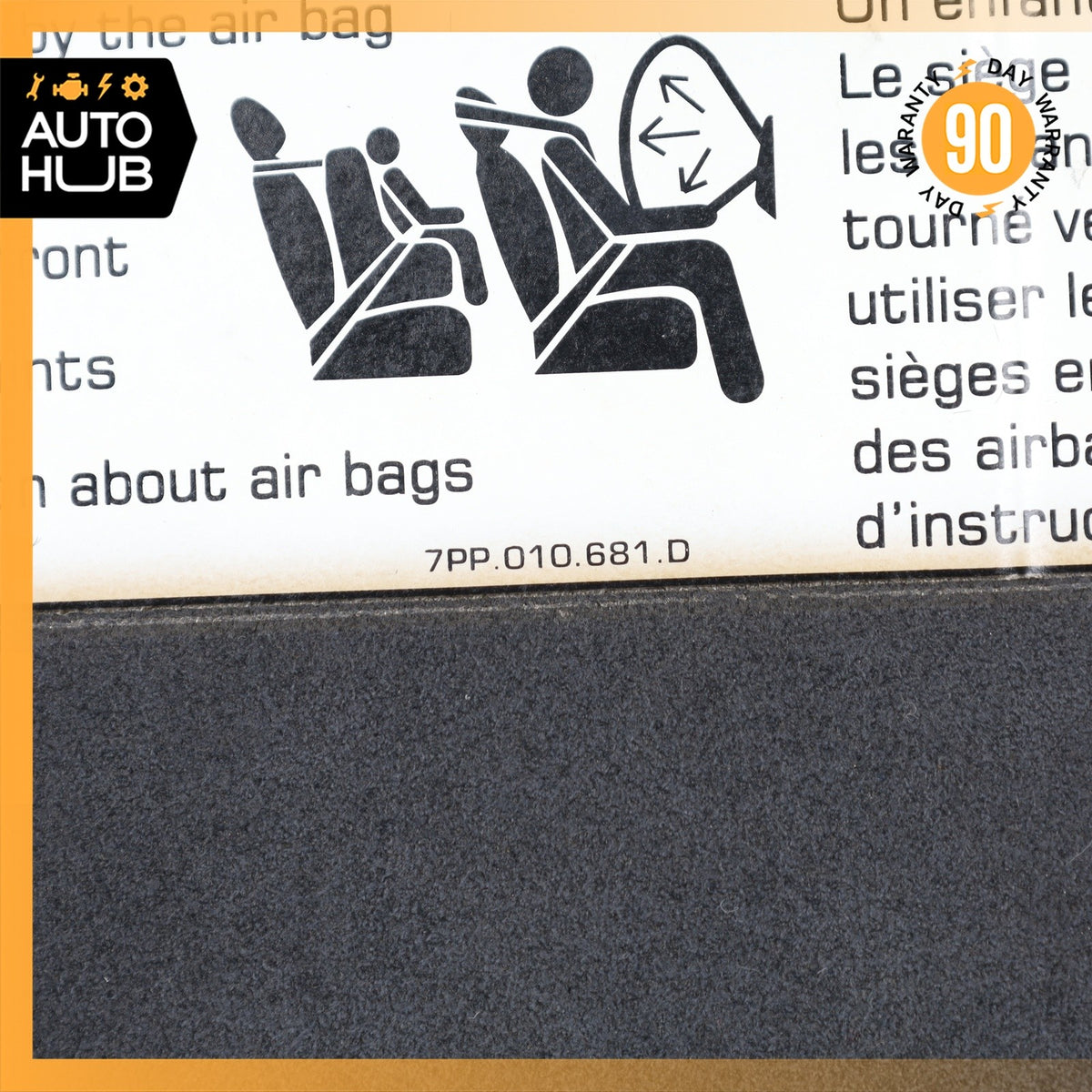 11-14 Porsche Cayenne 958 GTS Sun Visor Sunvisor Left Side Suede OEM - photo 10