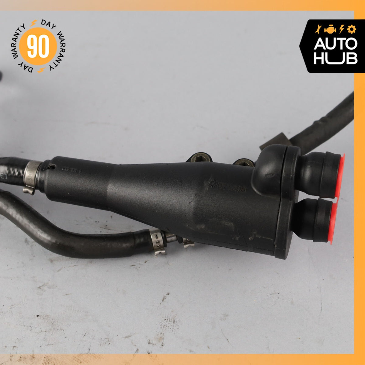 Bentley Continental Flying Spur 6.0L Left Engine Oil Separator w/ Pipe OEM 67k - photo 4