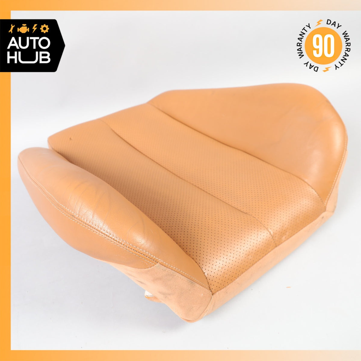 90-95 Mercedes R129 300SL SL500 Right Passenger Upper Top Seat Cushion Java OEM - photo 7