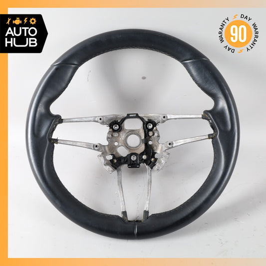 15-21 Porsche Cayenne 958 S Steering Wheel Black 95834780400 OEM - photo 1