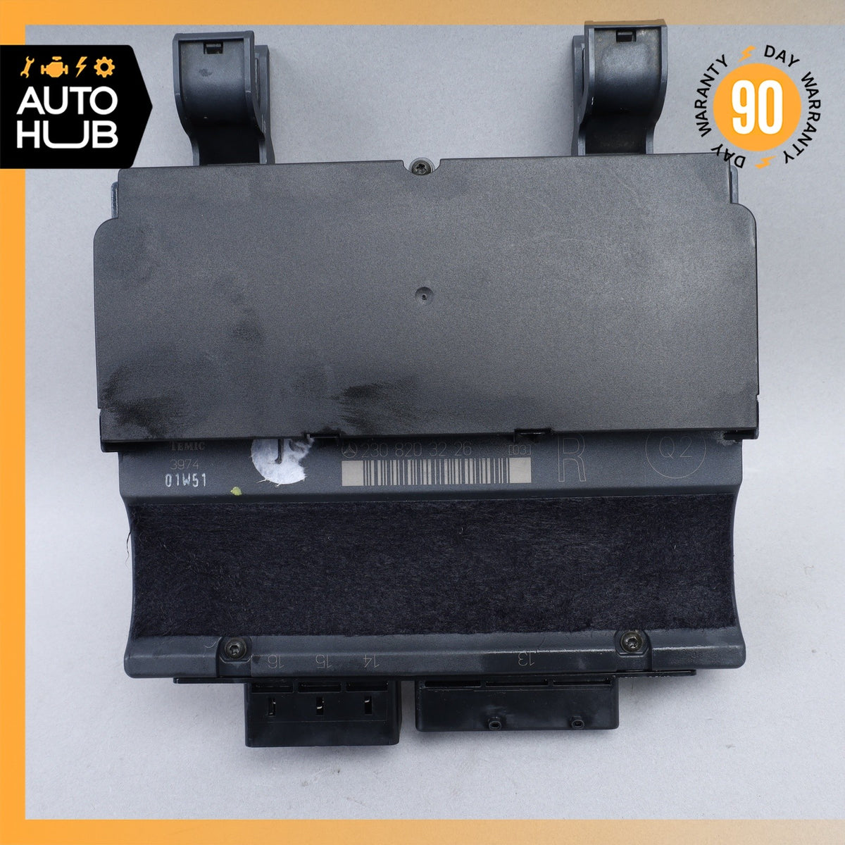 03-06 Mercedes R230 SL500 SL55 AMG Under Seat Control Module Right Side OEM - photo 9