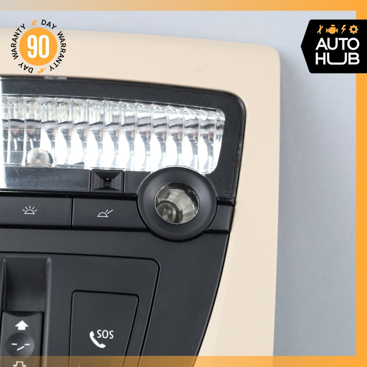 09-17 BMW F10 528i 750Li Front Overhead Dome Light Lamp Sunroof Switch OEM - photo 4
