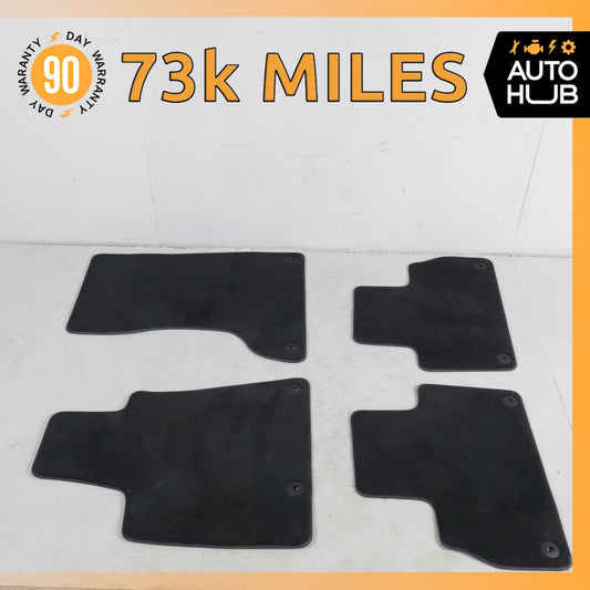 17-20 Maserati Levante M161 Front & Rear Floor Mat Carpet Cover Set of 4 OEM 73k - photo 1
