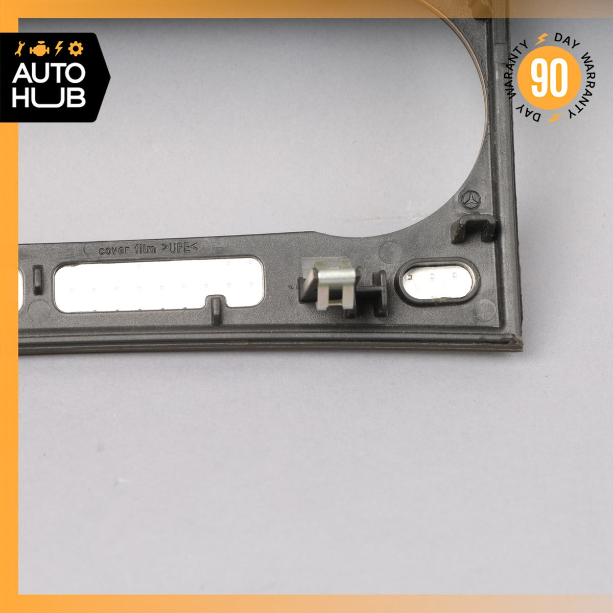 08-11 Mercedes W204 C350 C63 AMG A/C Climate Control Switch Trim Bezel Wood OEM - photo 10
