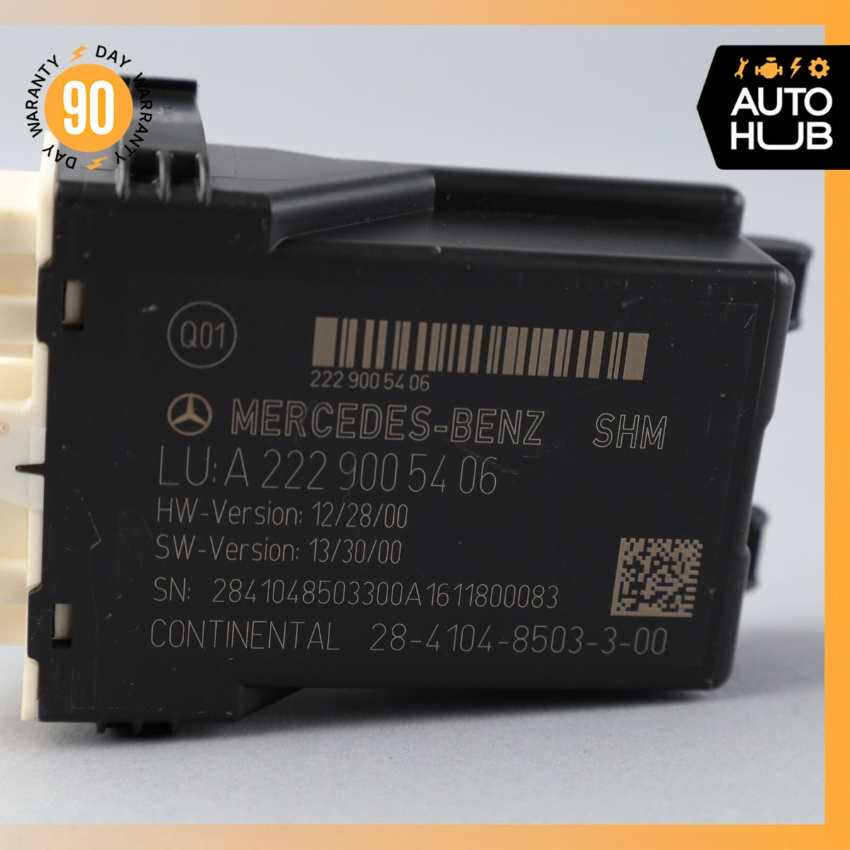 14-17 Mercedes W222 S600 S550 S63 AMG Front or Rear Seat Control Module OEM - photo 10