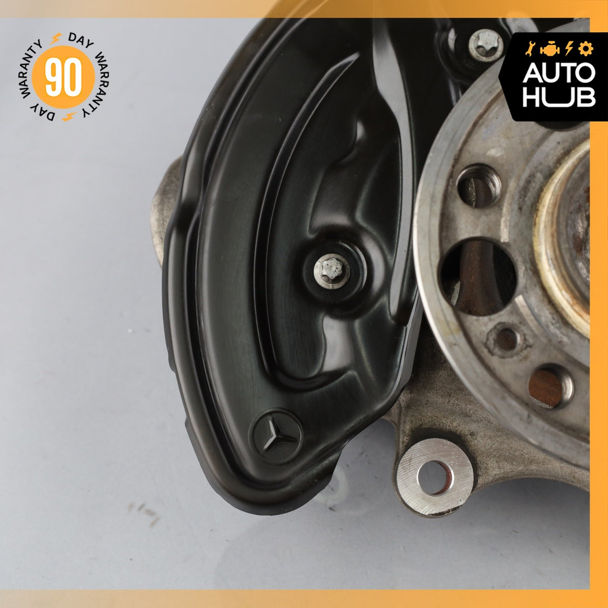 17-20 Mercedes W213 E300 E350 Rear Left Side Spindle Knuckle Hub OEM 84k - photo 3