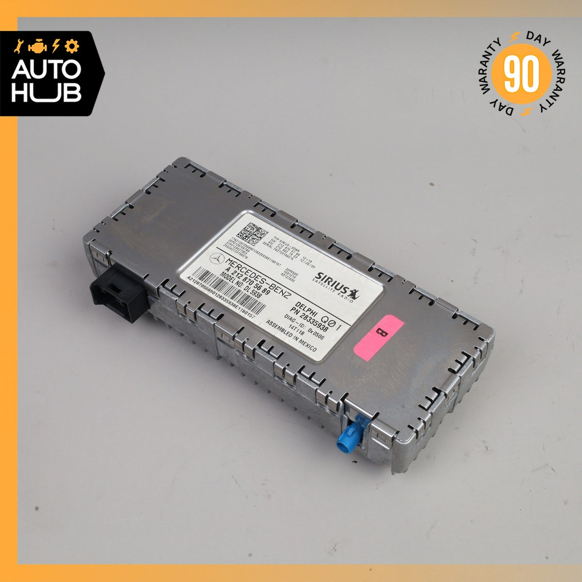 Mercedes W207 E350 C300 SLK250 Sirius Satellite Radio Receiver 2128705689 OEM - photo 1