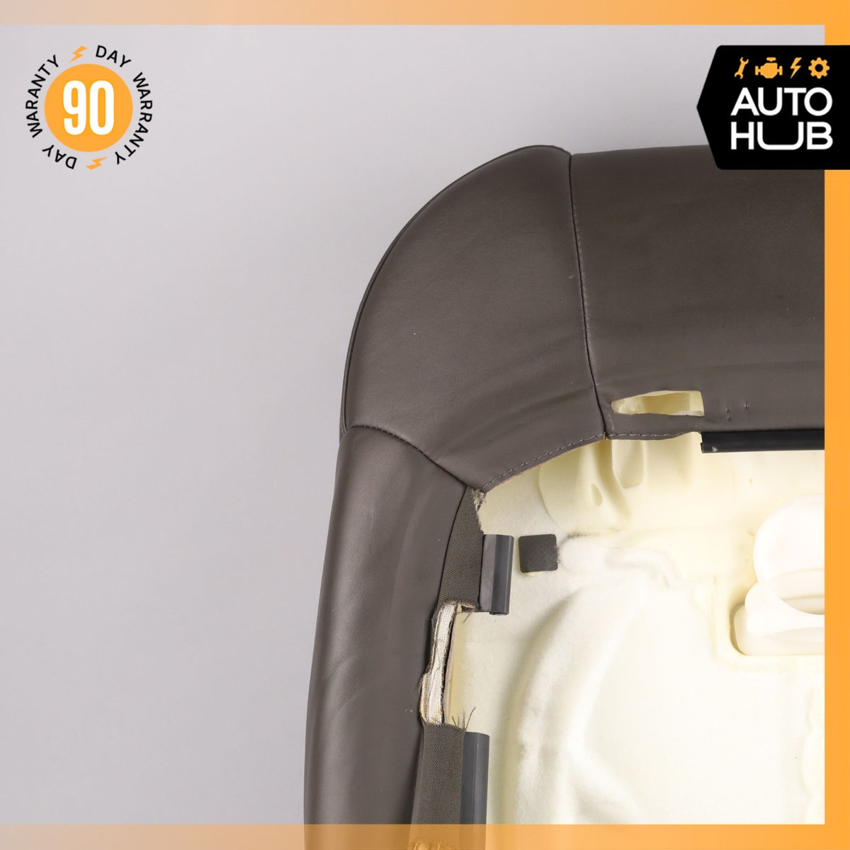 11-18 Porsche Cayenne 958 Front Left Driver Seat Upper Cushion Leather OEM - photo 18