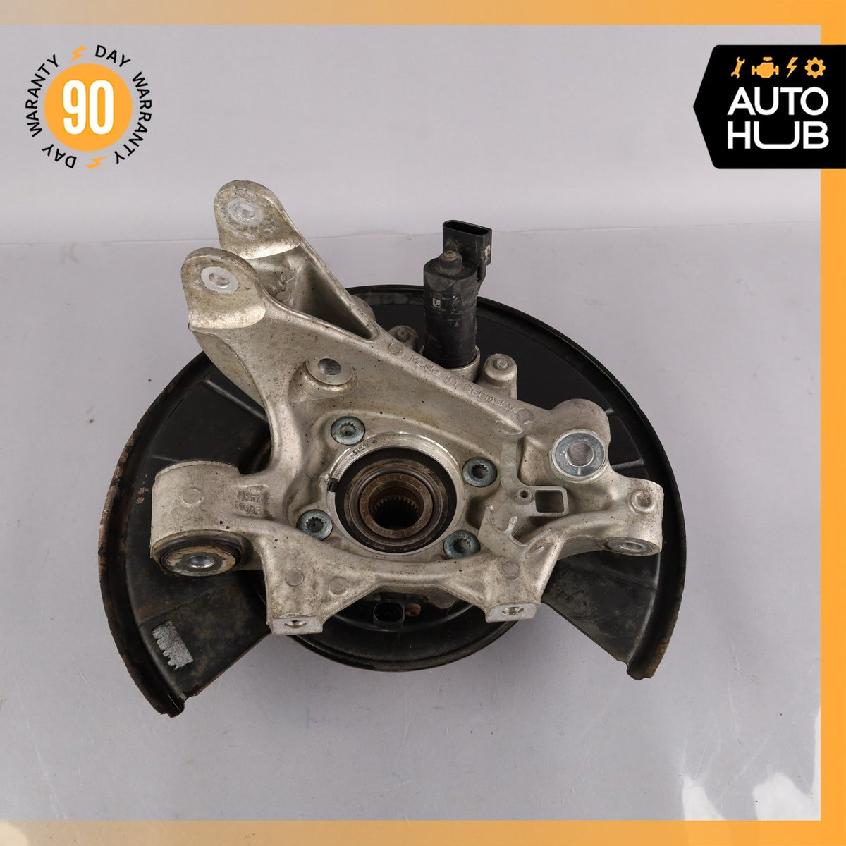 15-18 Porsche Cayenne 958 Turbo Rear Right Side Knuckle Spindle OEM - photo 8