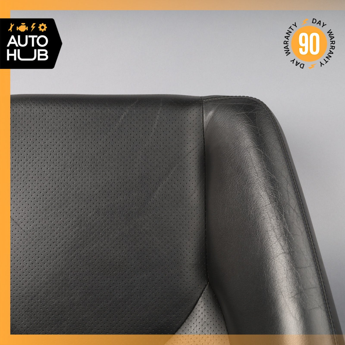 96-02 Mercedes R129 SL320 SL500 Right Side Top Upper Seat Cushion Black OEM - photo 7