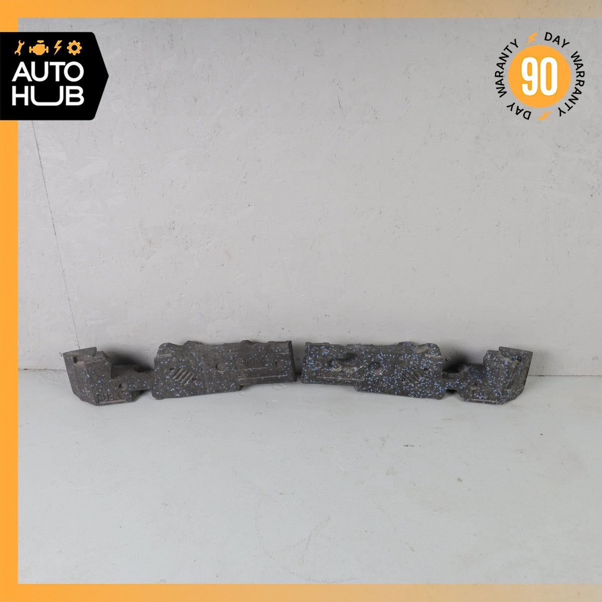 10-16 Mercedes W212 E350 E400 Front Left & Right Bumper Impact Absorber Set OEM - photo 9