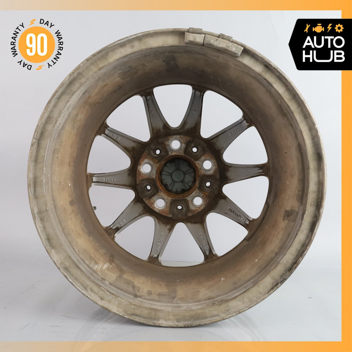 BMW E88 128i 135i 7 x 16 16" Style 360 Wheel Rim Silver 36116795207 OEM - photo 8