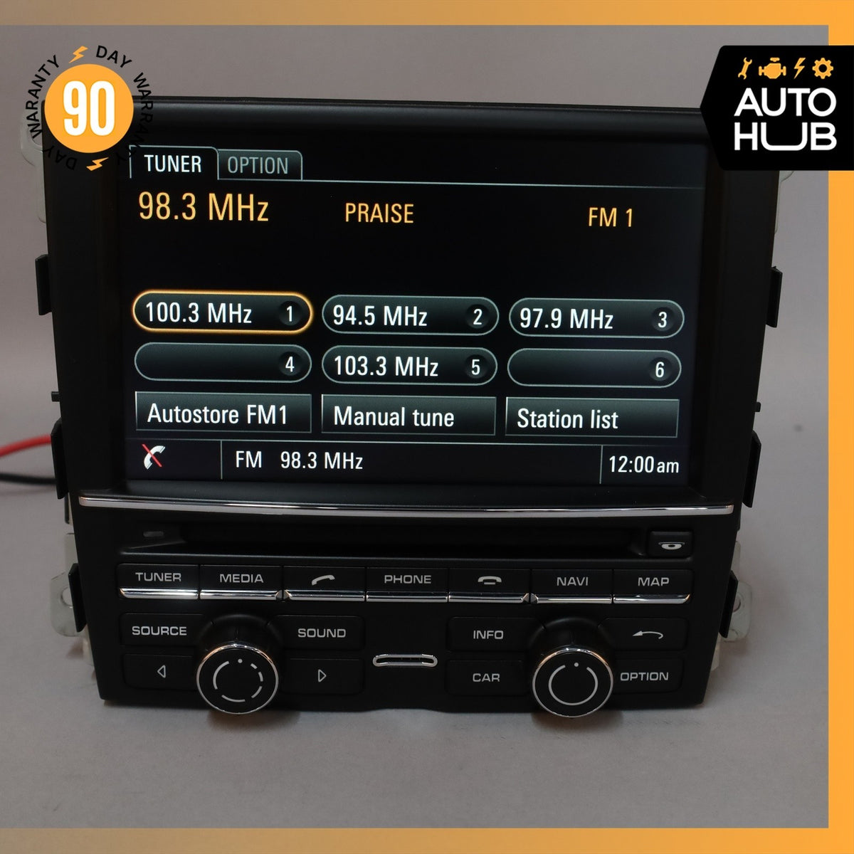 14-16 Porsche Panamera 970 S GTS E-Hybrid Command Head Unit Navigation Radio OEM - photo 6