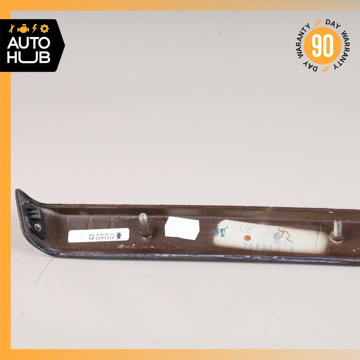 BMW E90 328i 335i Sedan Front Right Passenger Door Panel Trim Wood OEM - photo 9